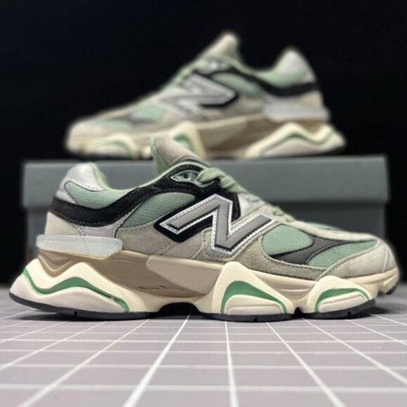 New Balance Shoes - 9060 Series Green New Balance Running Shoes